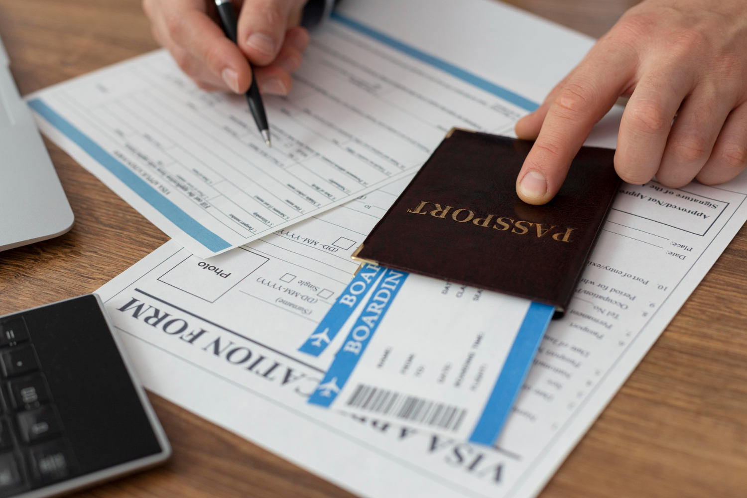 visa-application-composition-with-passport
