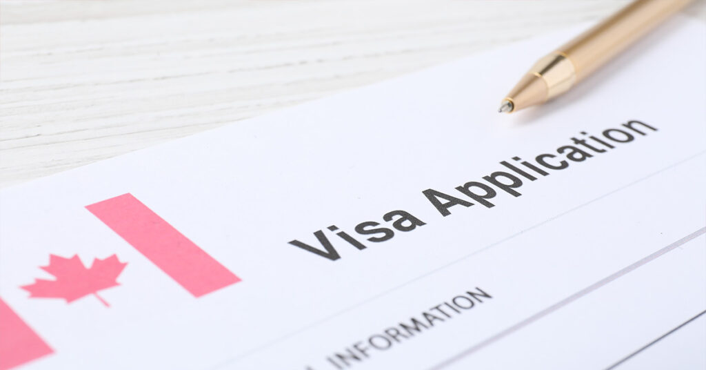 visa application canada